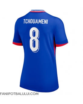 Franța Aurelien Tchouameni #8 Echipament de Fotbal Replică European 2024 Femei Acasa